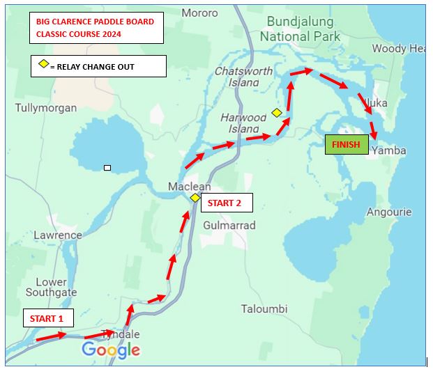 Race Map of Big Clarence